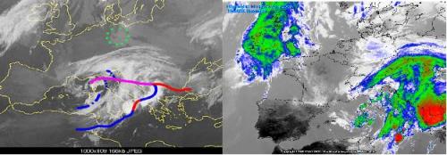 Vortice sull'Italia
