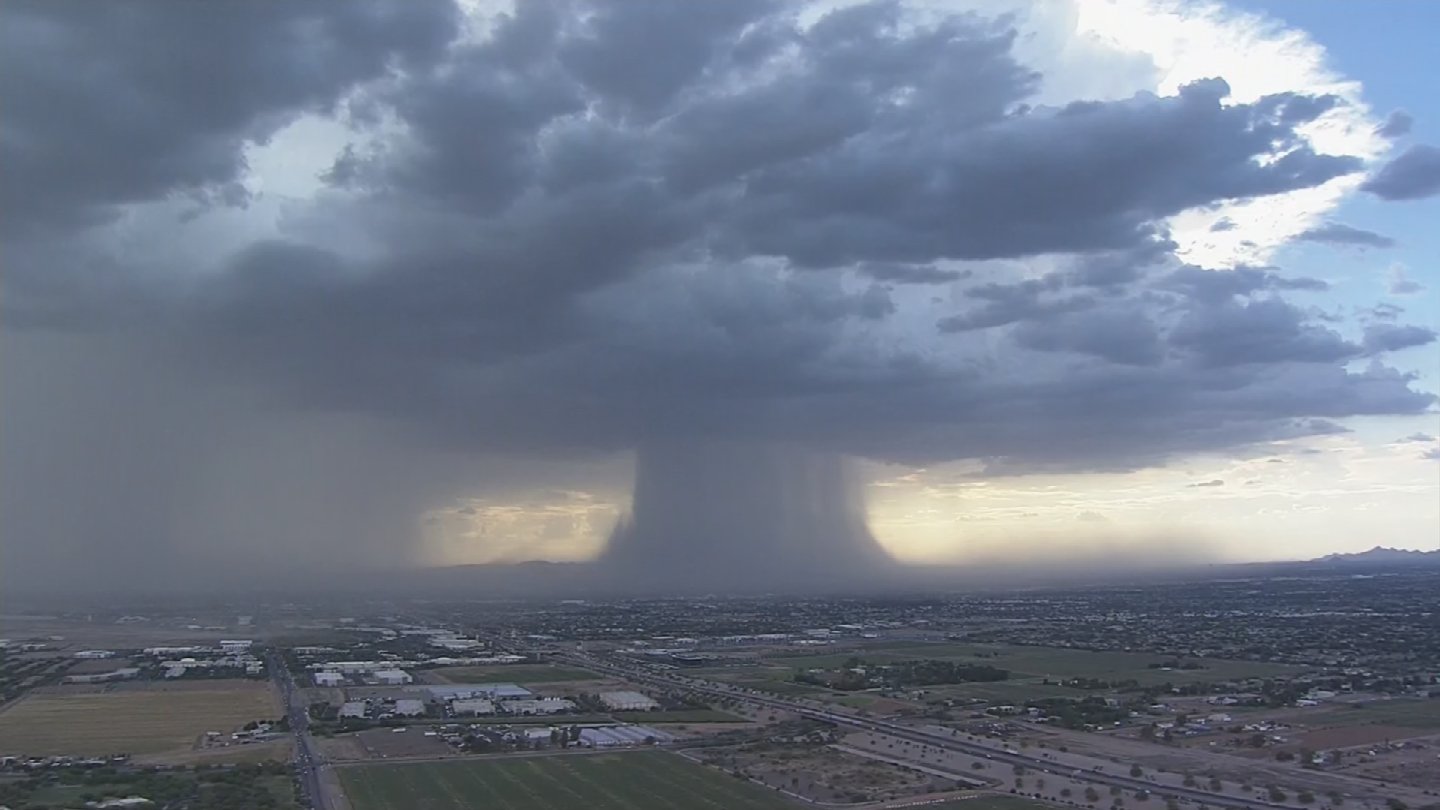Downburst non è una tromba d’aria