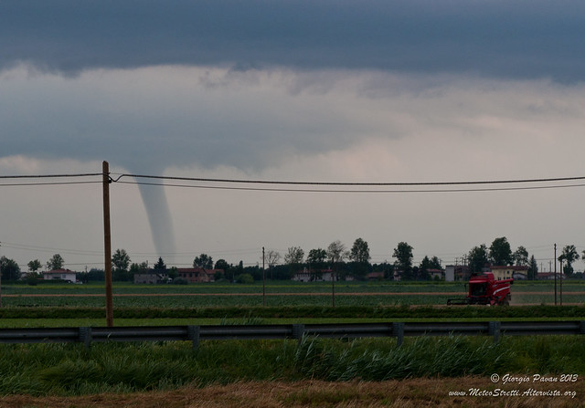 24 giugno 2013, waterspout on the Adriatic sea